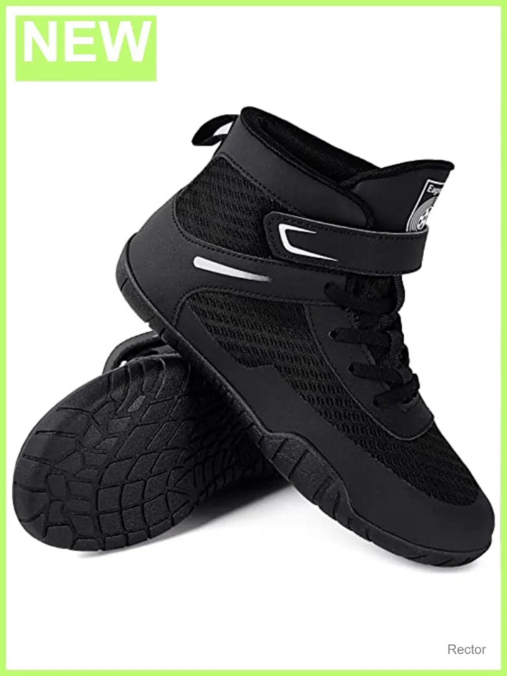 Kids Wrestling Shoes Youth Boxing Sneakers Lightweight Lace-Up